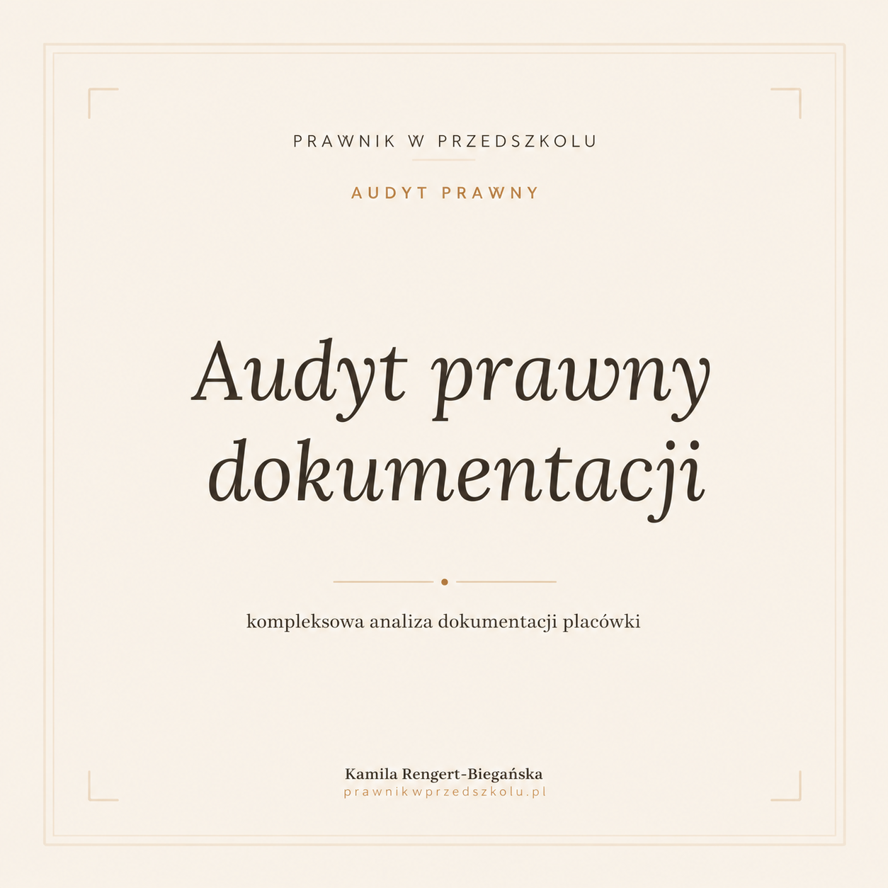 Audyt prawny dokumentacji