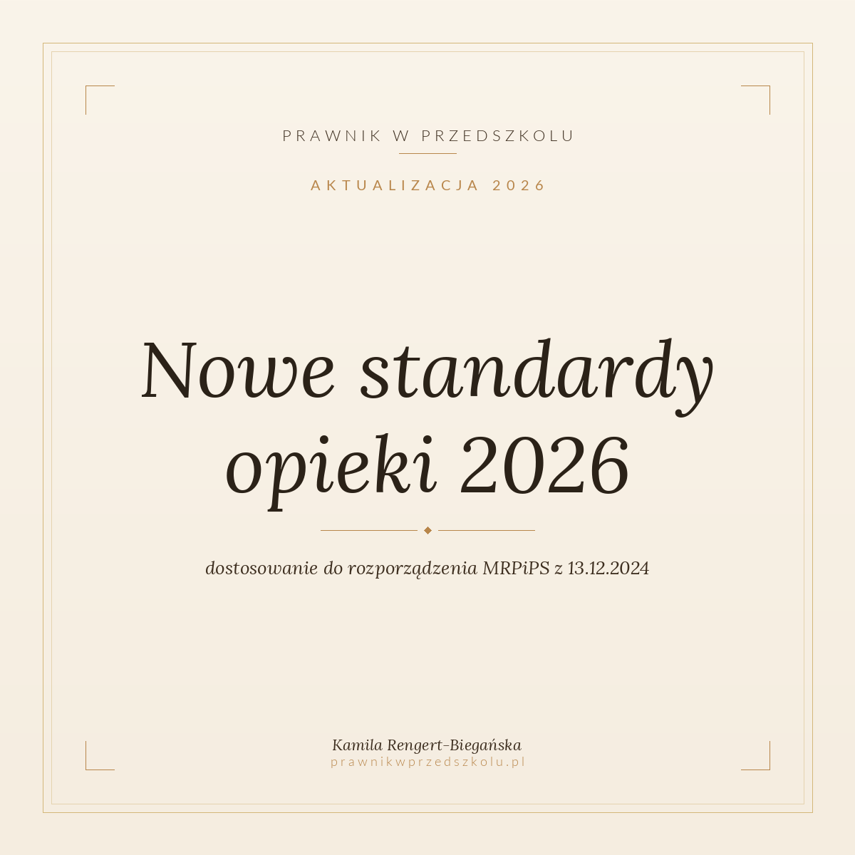 Nowe standardy opieki 2026