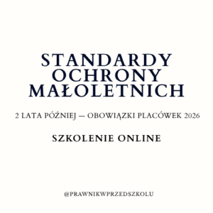 Szkolenie Standardy Ochrony Małoletnich