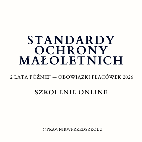 Szkolenie Standardy Ochrony Małoletnich